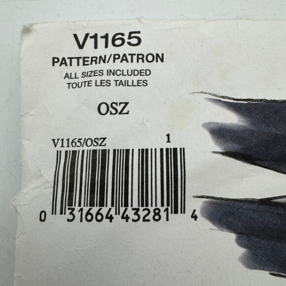 UNCUT Vogue V1165 Today's Fit by Sandra Betzina Pleated Blouse Pattern OSZ OOP - Picture 4 of 7